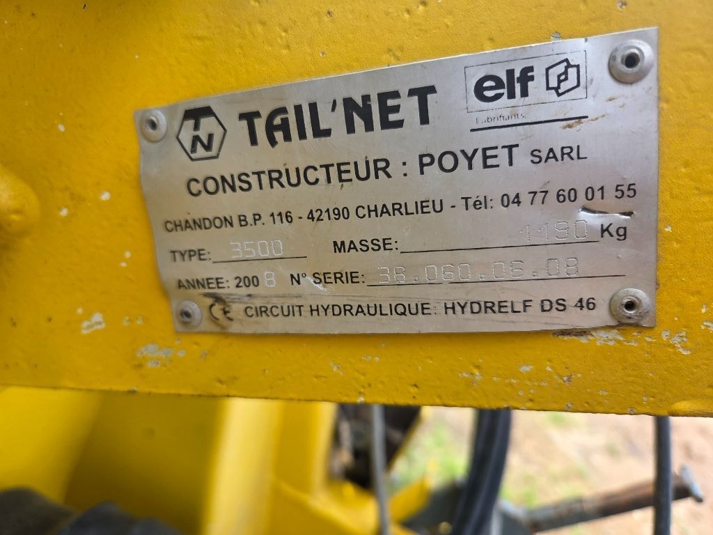 Epareuse TAIL NET 3500 - photo slide 22