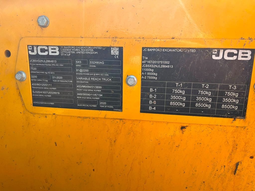 Telescopique JCB 532-60 AGRI TL4 - photo slide 5
