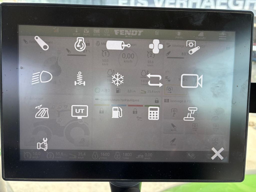 Tracteur FENDT 722 VARIO POWER + - photo slide 25