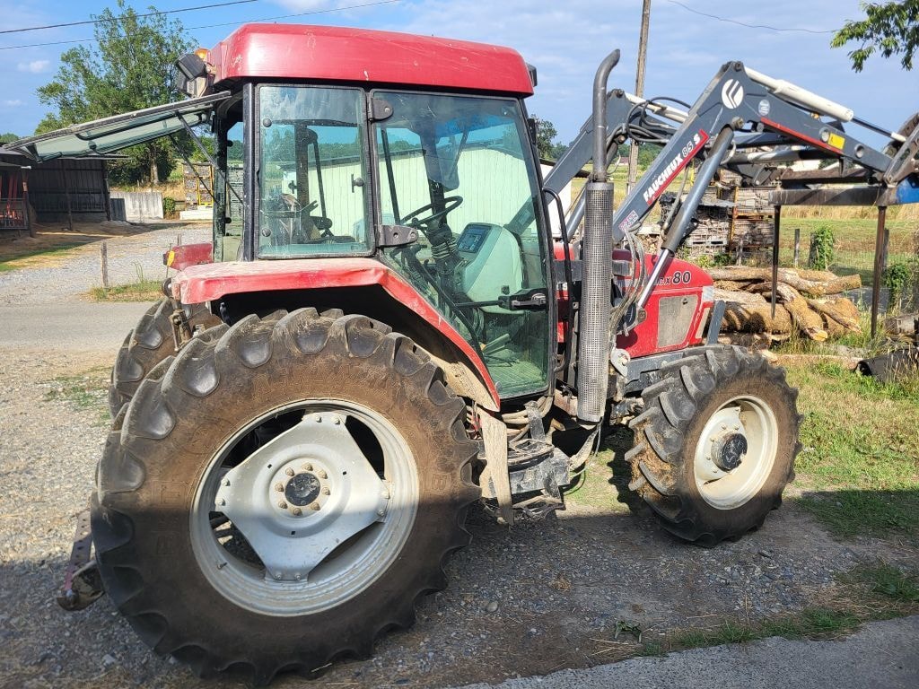 Tracteur chargeur CASE IH CX 80 - photo slide 1