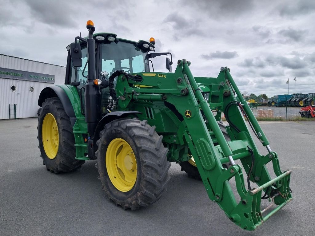 Tracteur chargeur JOHN DEERE 6130M - photo slide 7