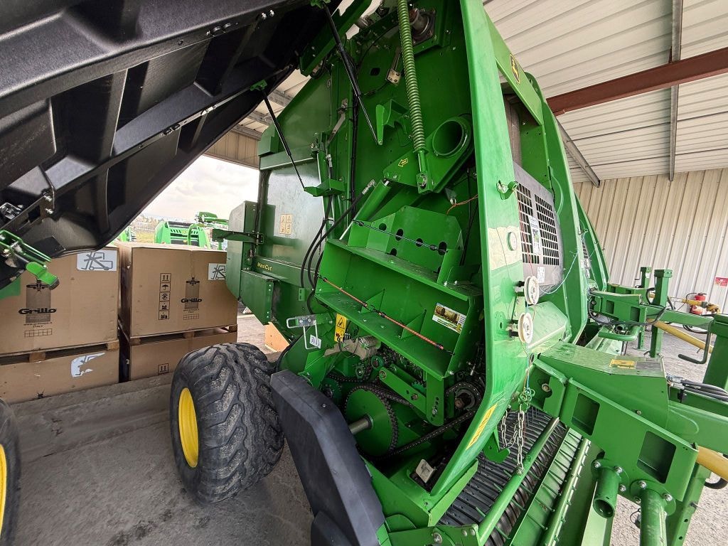 Presse balles rondes JOHN DEERE 864 MAXICUT 14 COUTEAUX - photo slide 5