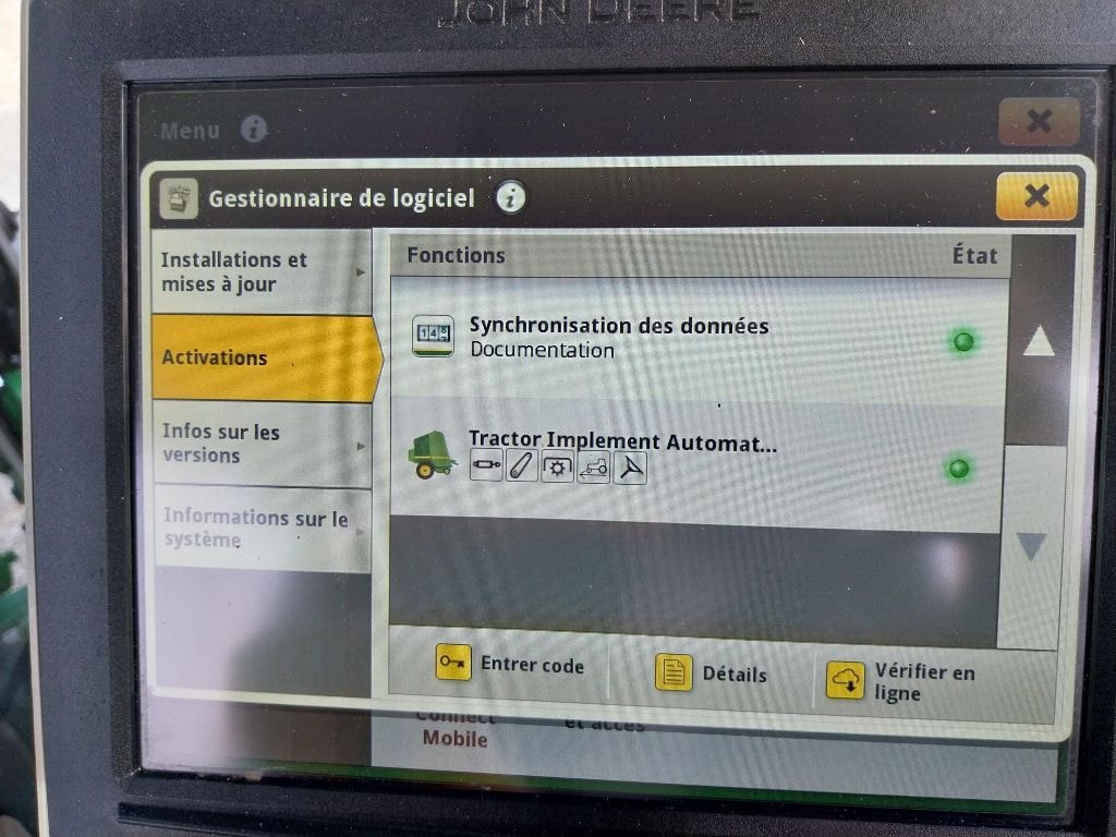 Tracteur chargeur JOHN DEERE 6R 140 - photo slide 12