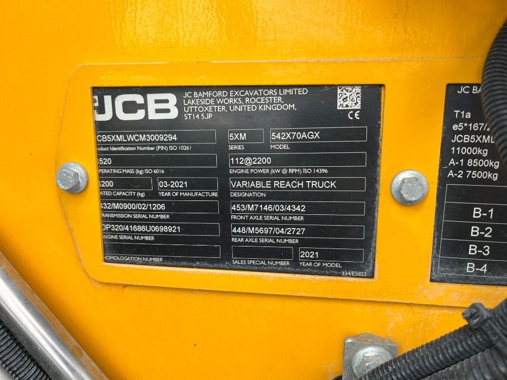 Telescopique JCB 542-70 DUAL TECH - photo slide 9
