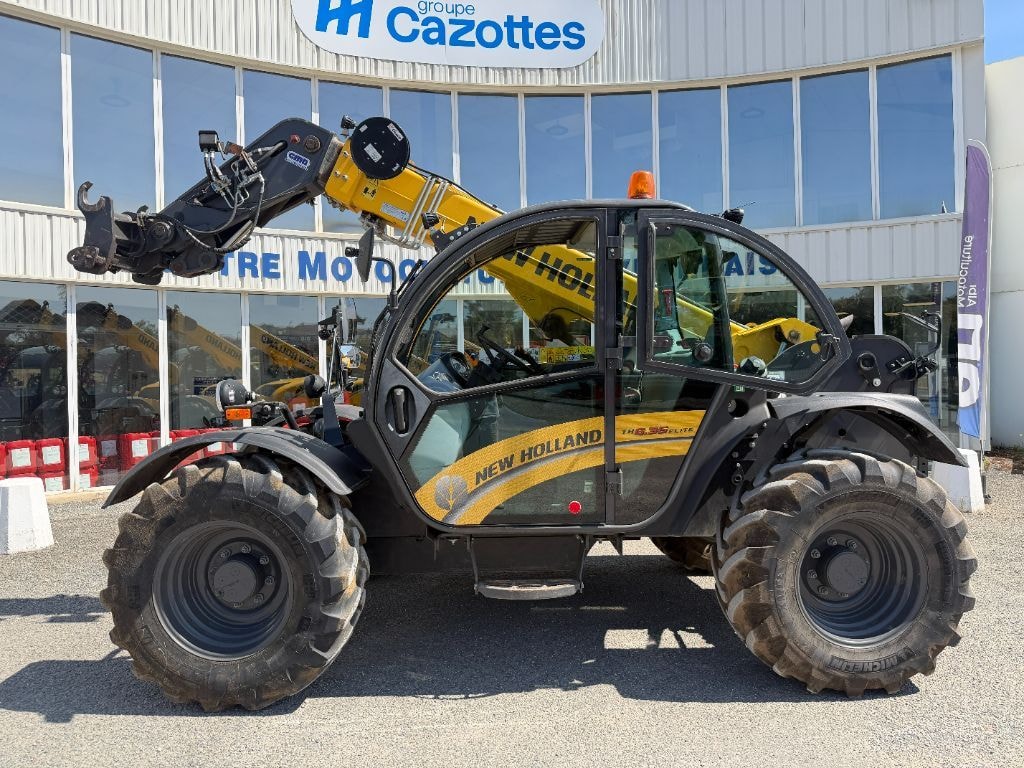 Chariot télescopique NEW HOLLAND TH 6.36         - photo slide 1