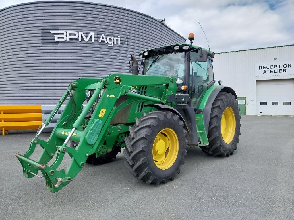Tracteur chargeur JOHN DEERE 6140R - photo slide 17