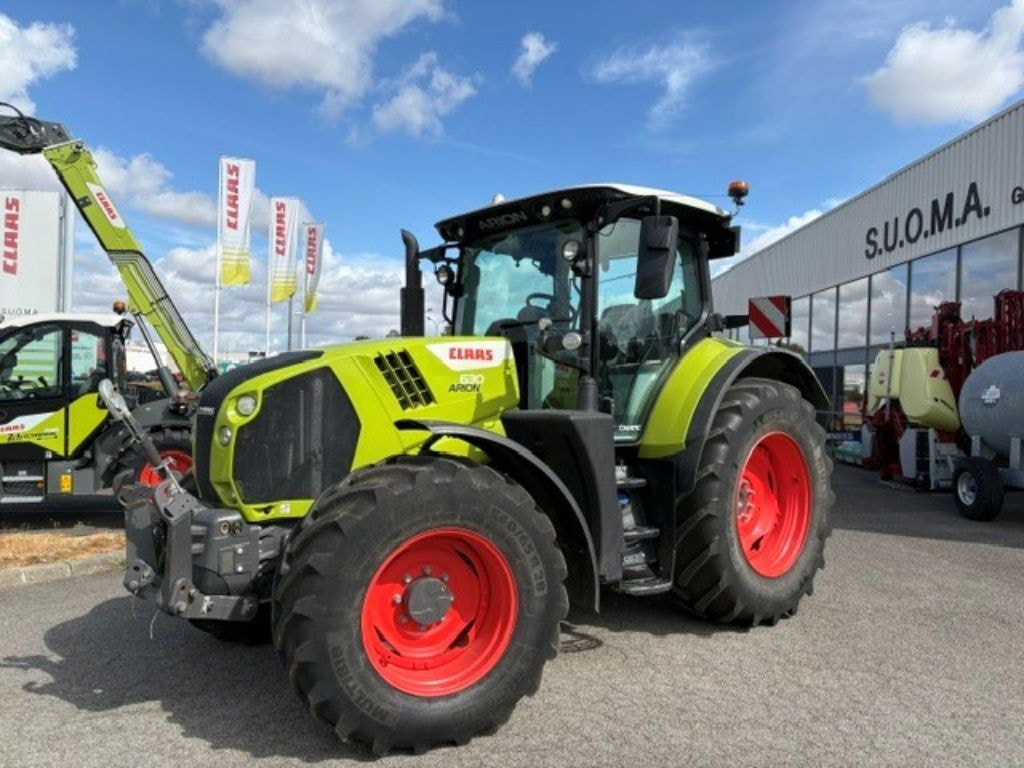 Tracteur CLAAS ARION 630 CMATIC - photo slide 2