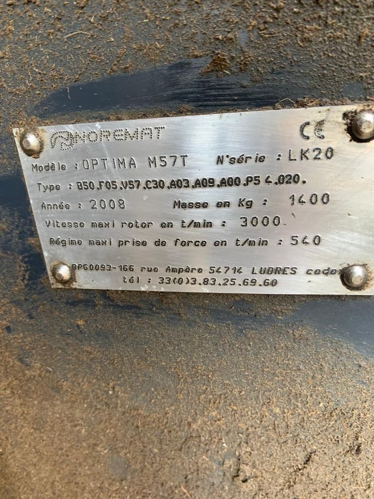 Epareuse NOREMAT Optima M 57 Télescopique - photo slide 26