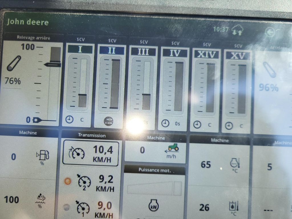 Tracteur JOHN DEERE 6250R - photo slide 27