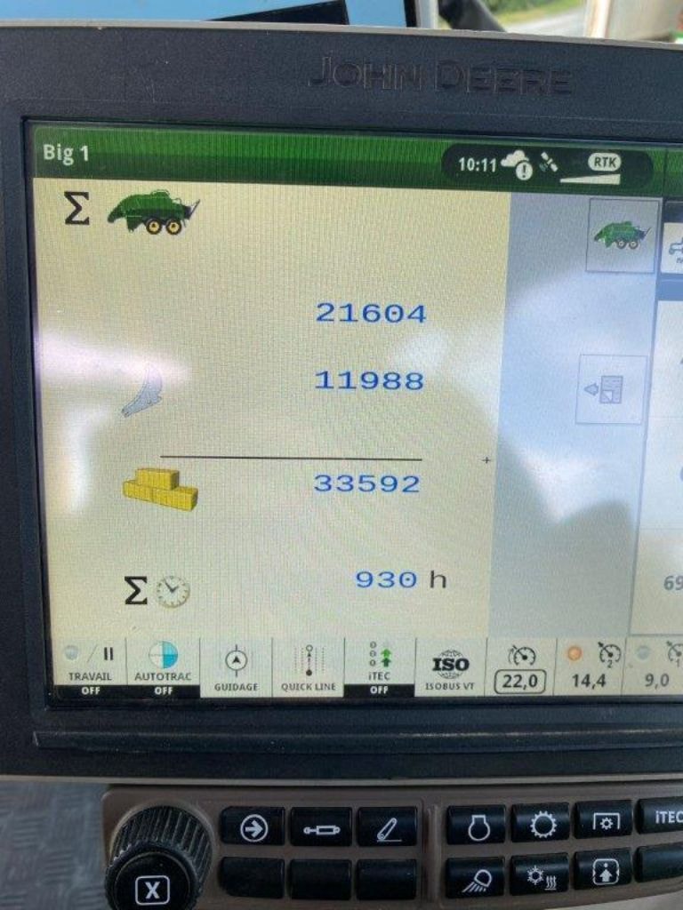 Presse haute densite JOHN DEERE L1534 - photo slide 14
