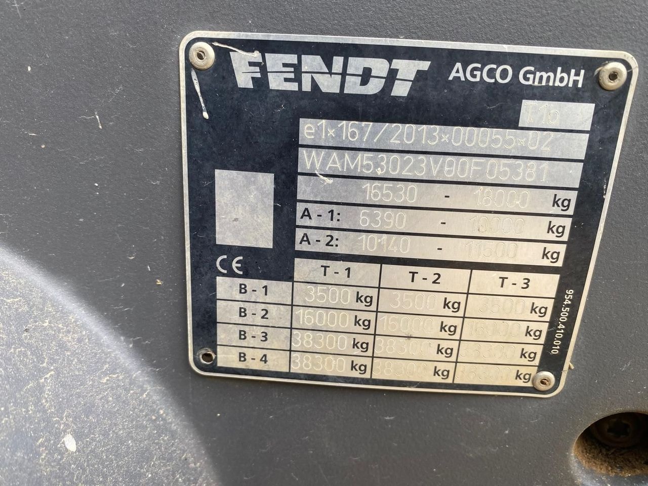 Tracteur FENDT 1050 VARIO PROFI + - photo slide 14