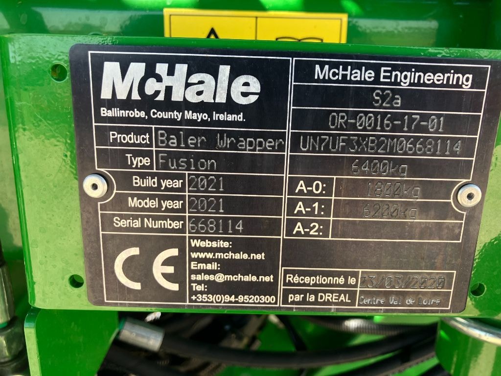 Presse enrubanneuse MC HALE Fusion 3 plus  - photo slide 10