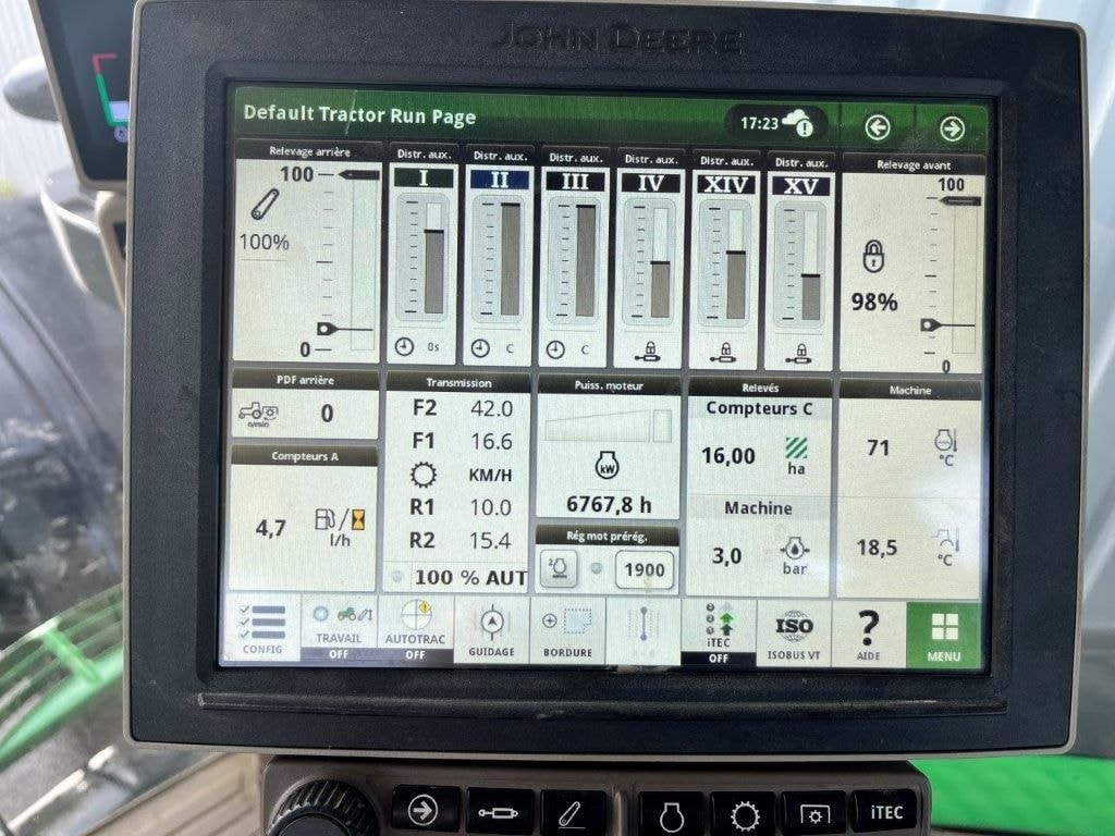 Tracteur JOHN DEERE 7250R - photo slide 34