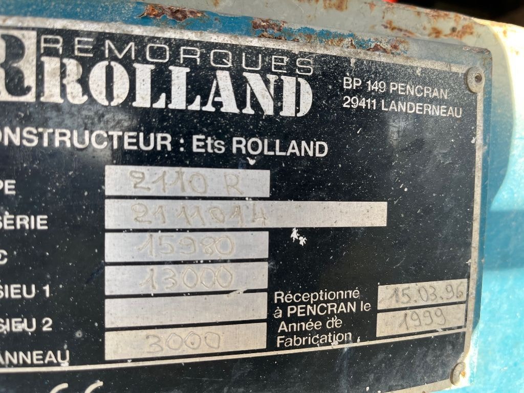 Epandeur fumier ROLLAND SUPERCONIC 2110 - photo slide 5