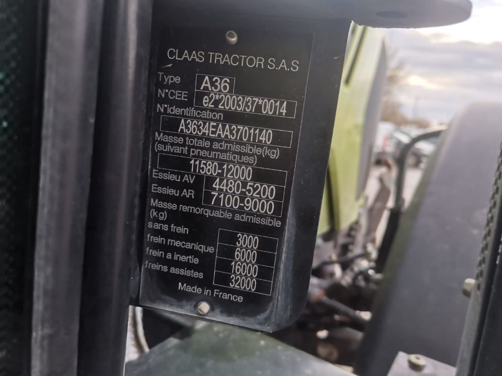 Tracteur CLAAS ARION 650 - photo slide 13