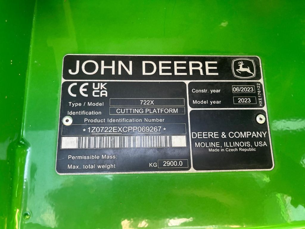Moissonneuse JOHN DEERE T560i HILLMASTER - photo slide 35