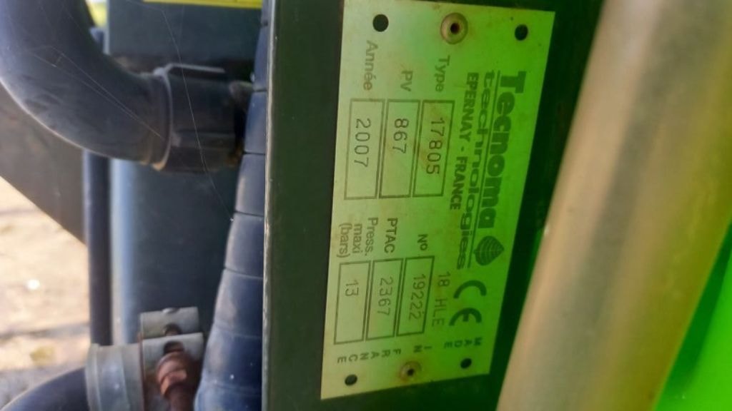 Pulverisateur TECNOMA TX - photo slide 10