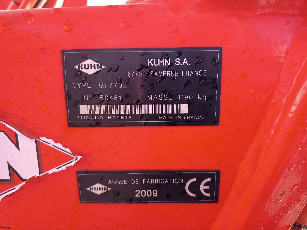 Faneuse KUHN GF 7702 - photo slide 8