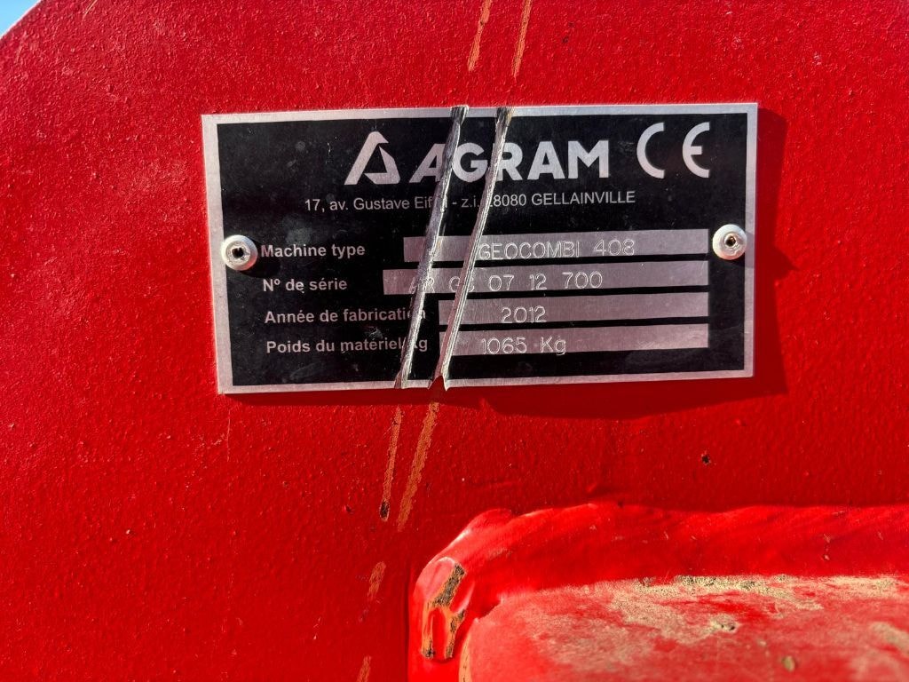 Decompacteur AGRAM GEOCOMBI 408 - photo slide 8