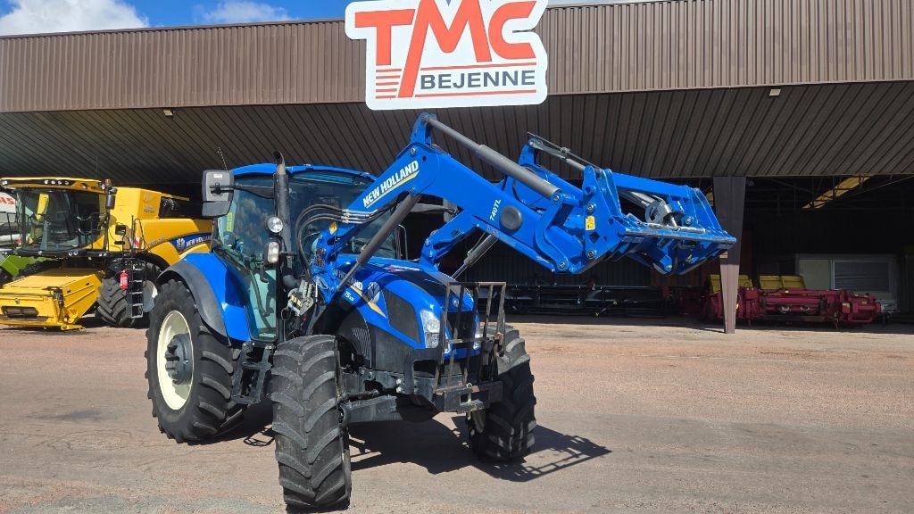 Tracteur chargeur NEW HOLLAND T5.105 DC - photo slide 2