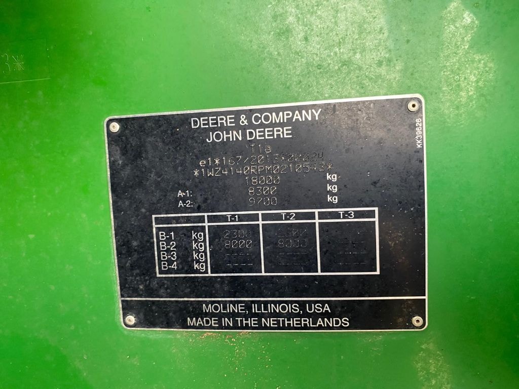 Pulverisateur automoteur JOHN DEERE R4140I - photo slide 15