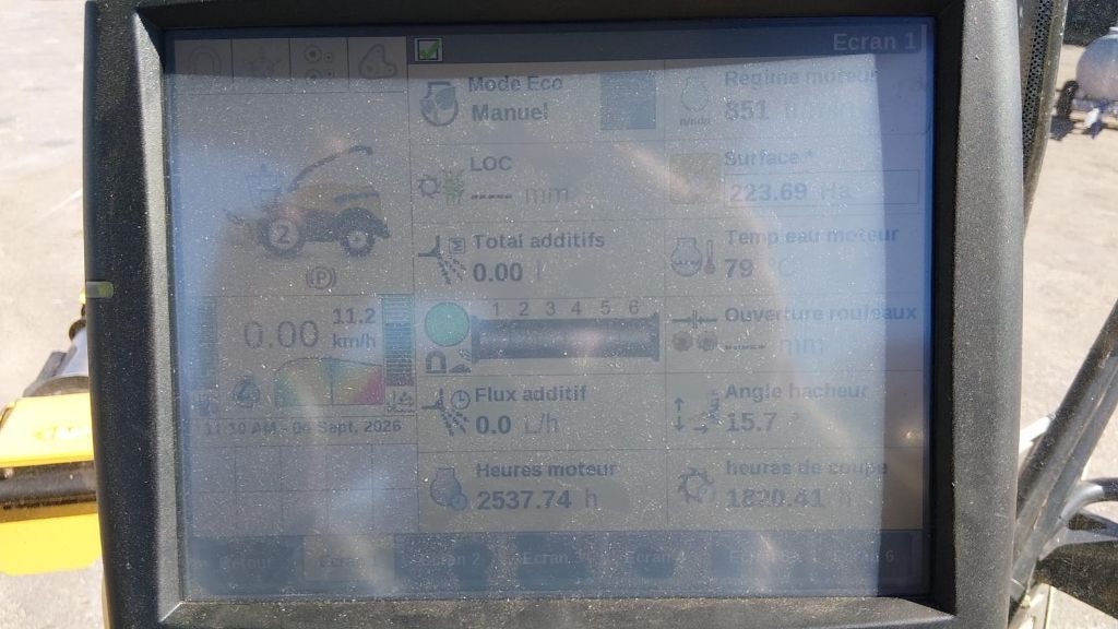 Ensileuse NEW HOLLAND FR480 - photo slide 15