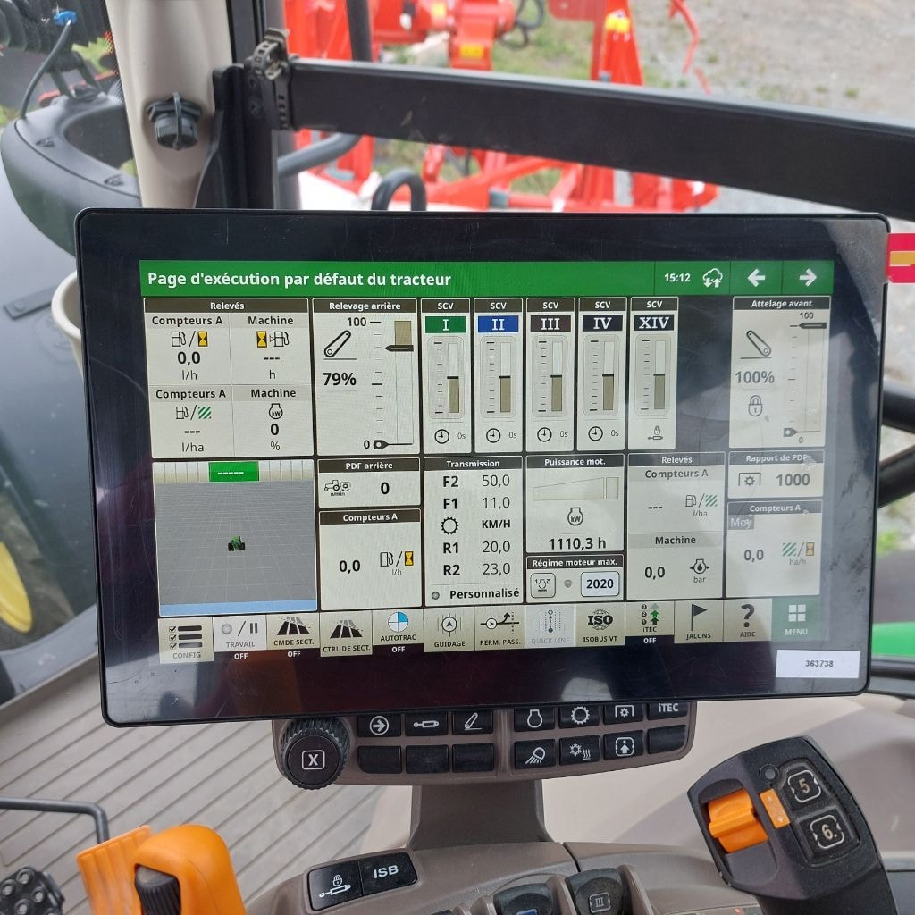 Tracteur JOHN DEERE 6R 155 - photo slide 10