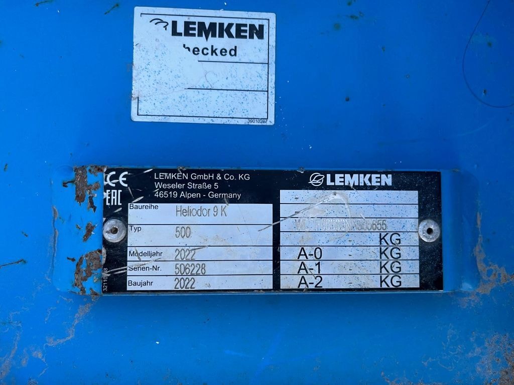 Dechaumeur LEMKEN heliodor - photo slide 13