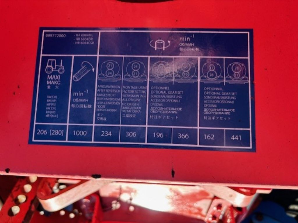 Herse rotative KUHN HR 6004 DR - photo slide 6