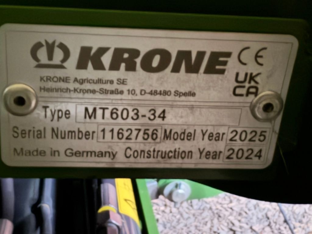 Faucheuse conditionneuse KRONE F360CV + B880CV COLLECT - photo slide 4