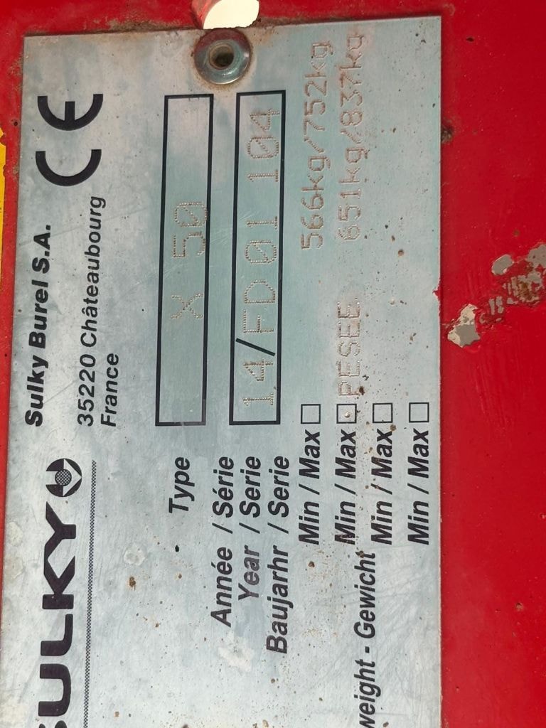 Epandeur engrais SULKY X50 econov - photo slide 9