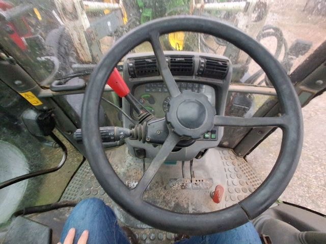 Tracteur chargeur DEUTZ FAHR AGROTRON 90 + FAUCHEUX F200 - photo slide 11