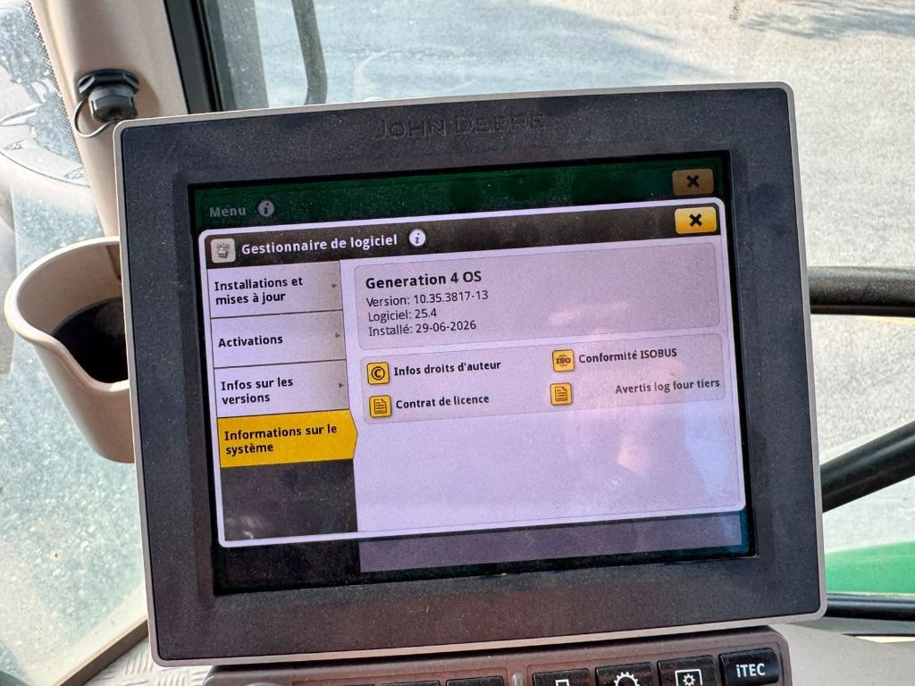 Tracteur JOHN DEERE 6R 195 - photo slide 17