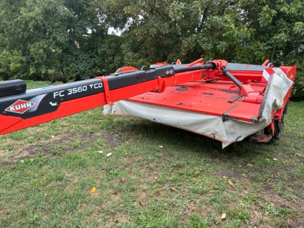 Faucheuse conditionneuse KUHN FC3560TCD  - photo slide 1