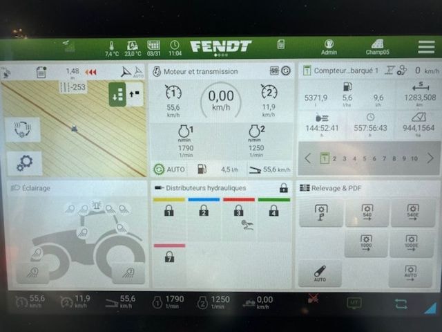 Tracteur FENDT 724 VARIO PROFI + - photo slide 6