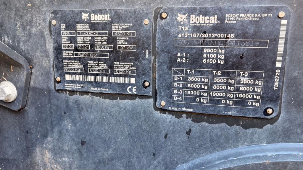 Telescopique BOBCAT TL 43.80 HFAGRI - photo slide 13