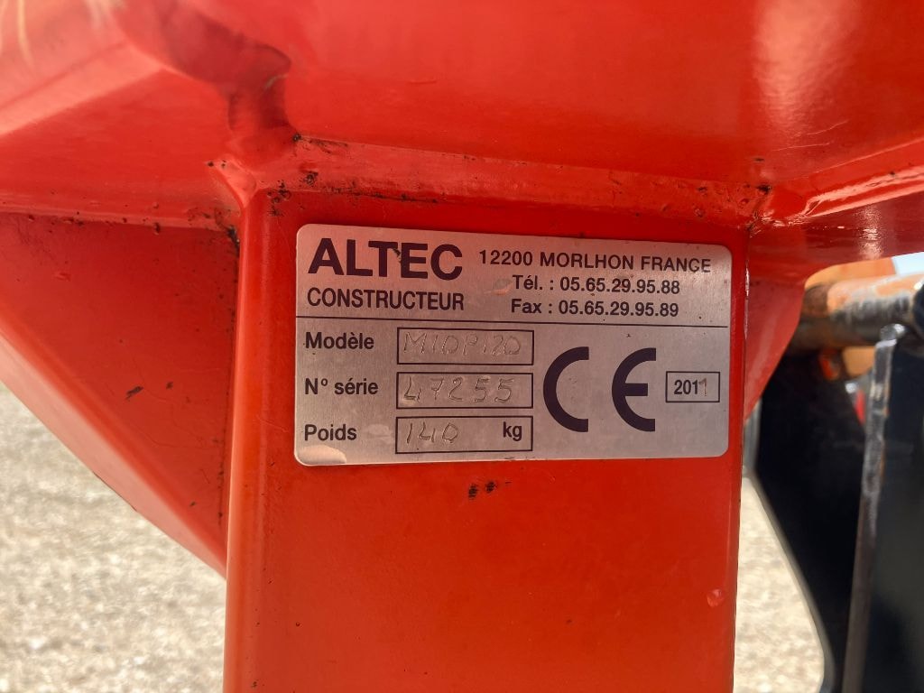Pince balles Altec M 10 P 120 - photo slide 8