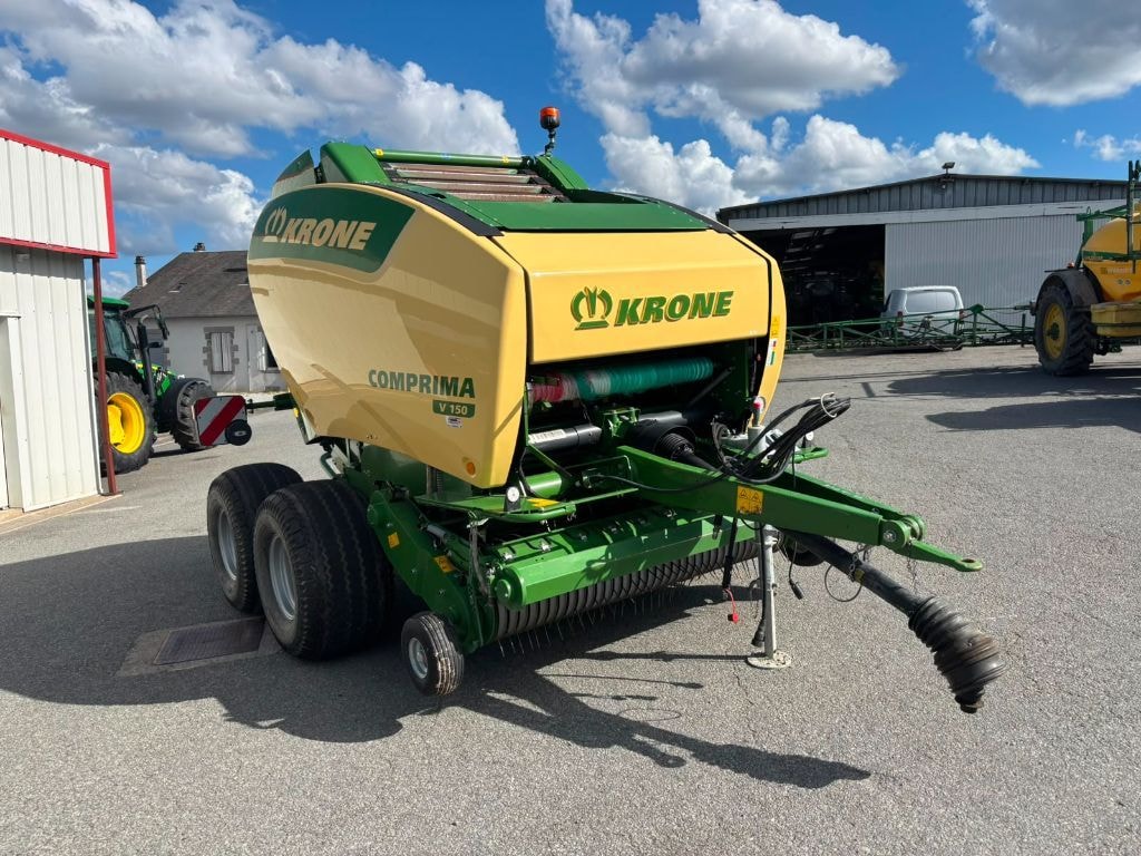 Presse balles rondes KRONE COMPRIMA V150 - photo slide 2