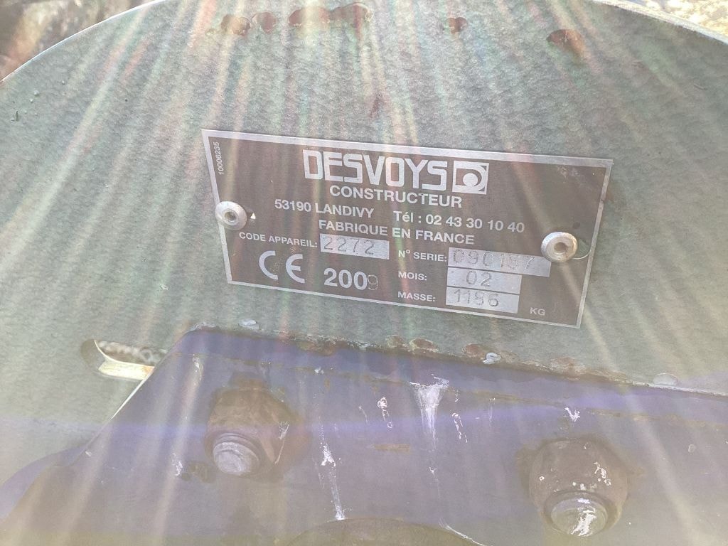 Broyeur DESVOYS MASTERFIELD 280 - photo slide 4