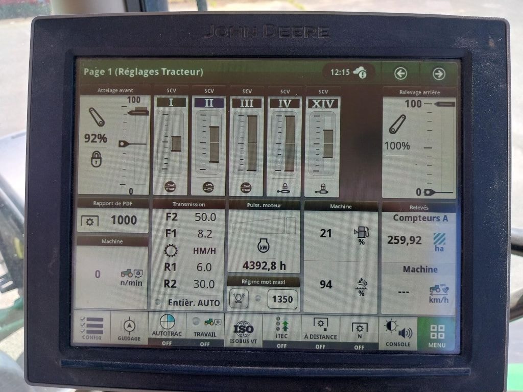 Tracteur JOHN DEERE 6175R - photo slide 12