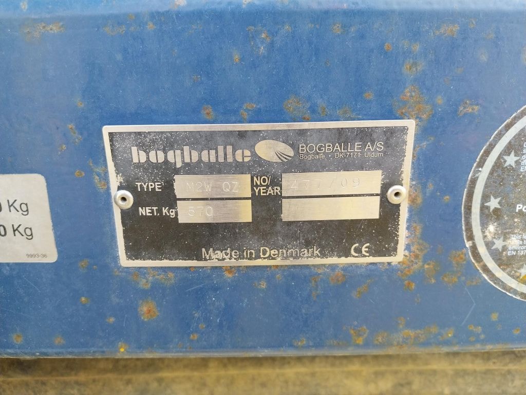 Epandeur engrais BOGBALLE M2w - photo slide 12