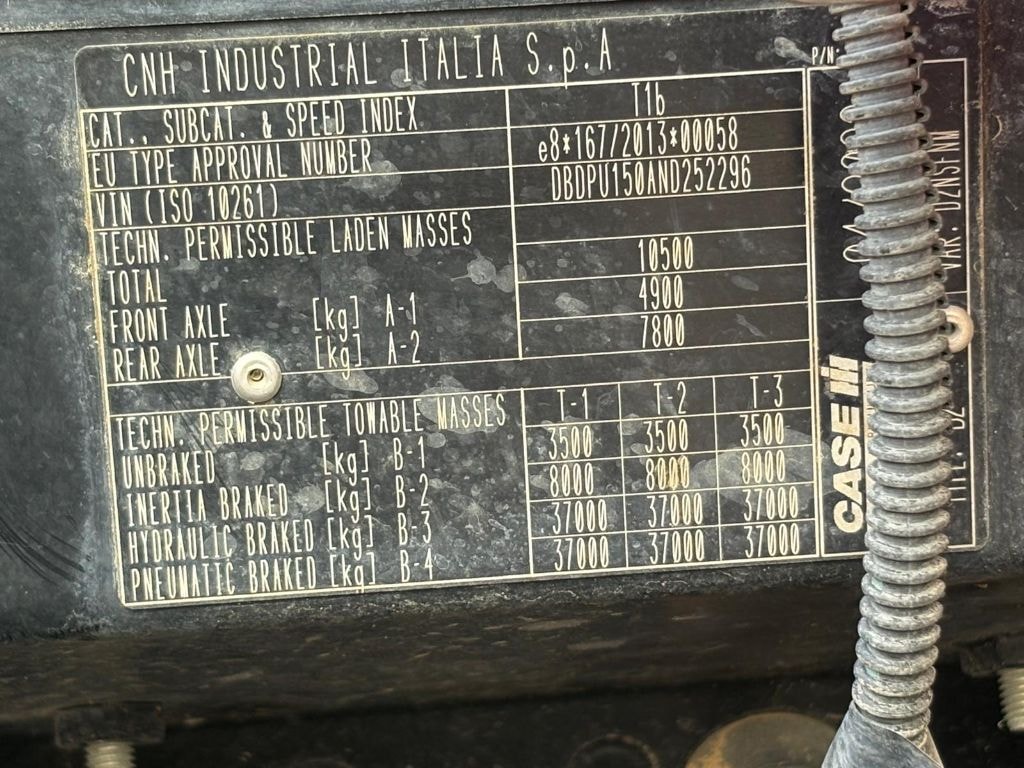 Tracteur CASE IH PUMA 150 - photo slide 15