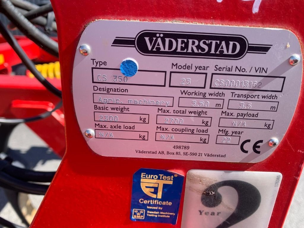 Dechaumeur VADERSTAD cultus CS 350 -  2022 - photo slide 10