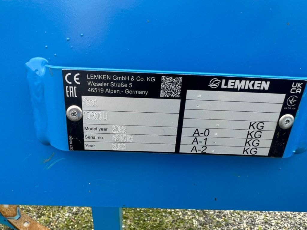 Dechaumeur LEMKEN KARAT 10/300 U - photo slide 8