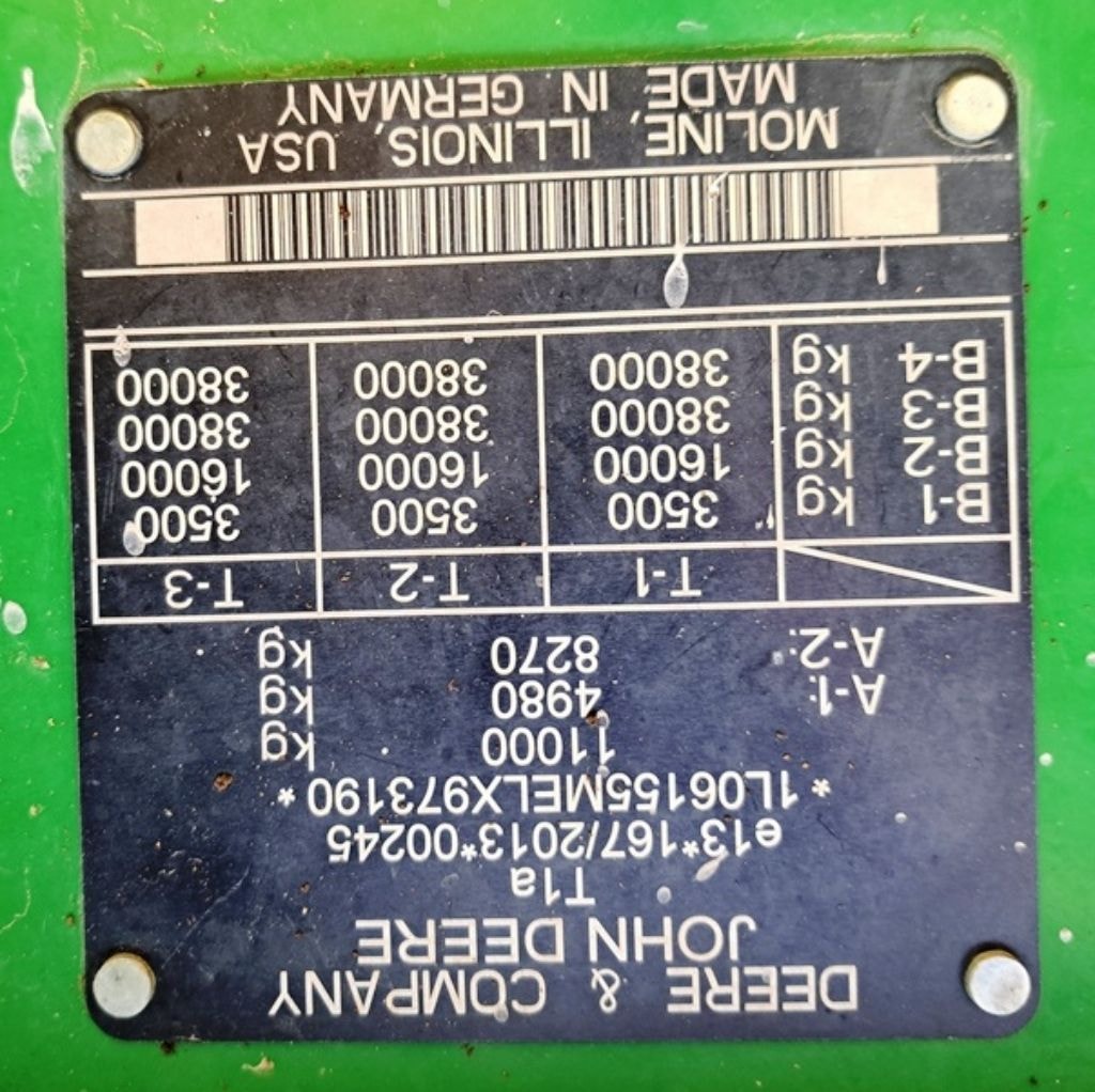 Tracteur JOHN DEERE 6155M - photo slide 12