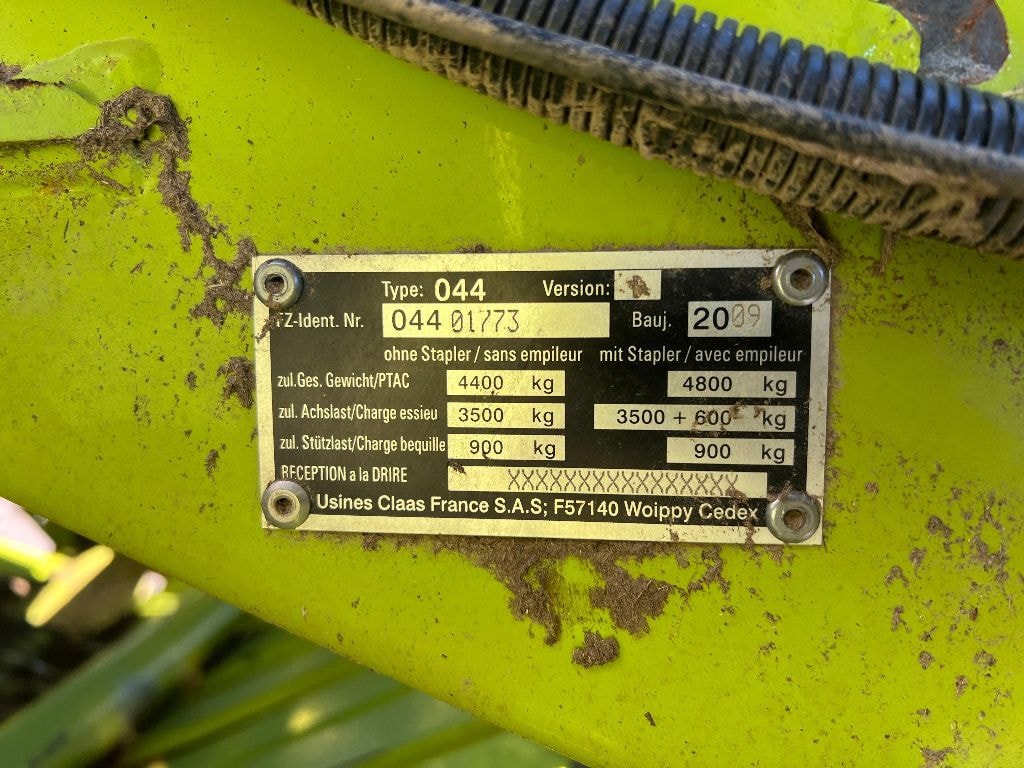 Presse haute densite CLAAS quadrant 1150 - photo slide 15