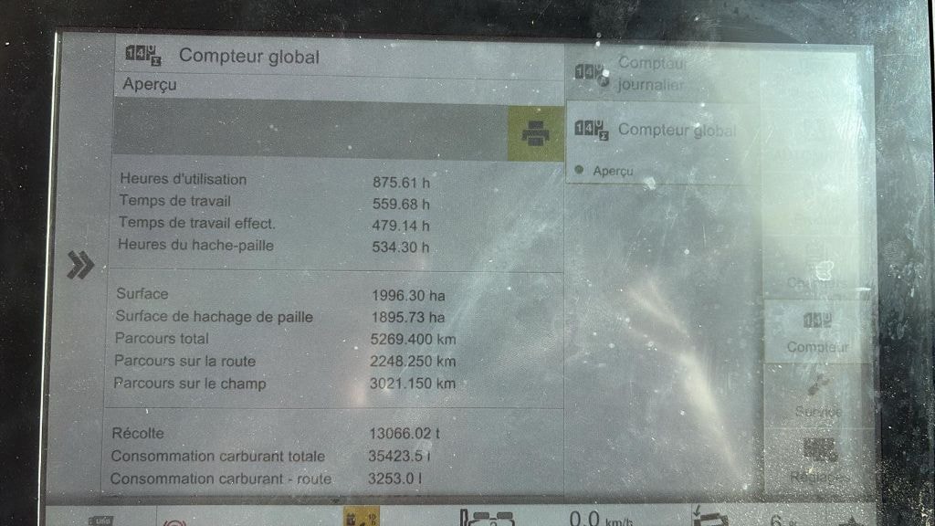 Moissonneuse CLAAS Lexion 7600 TERRATRAC - photo slide 13