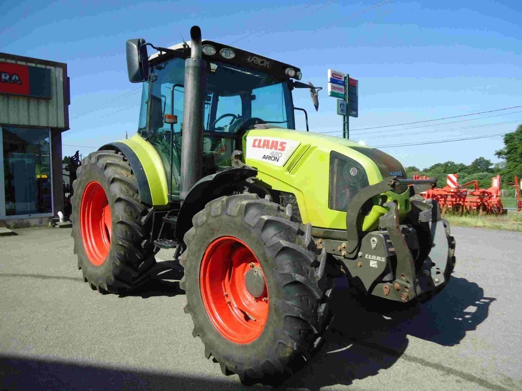 Tracteur CLAAS ARION 420 CIS - photo slide 1