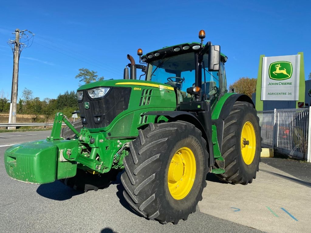 Tracteur JOHN DEERE 6195R - photo slide 1