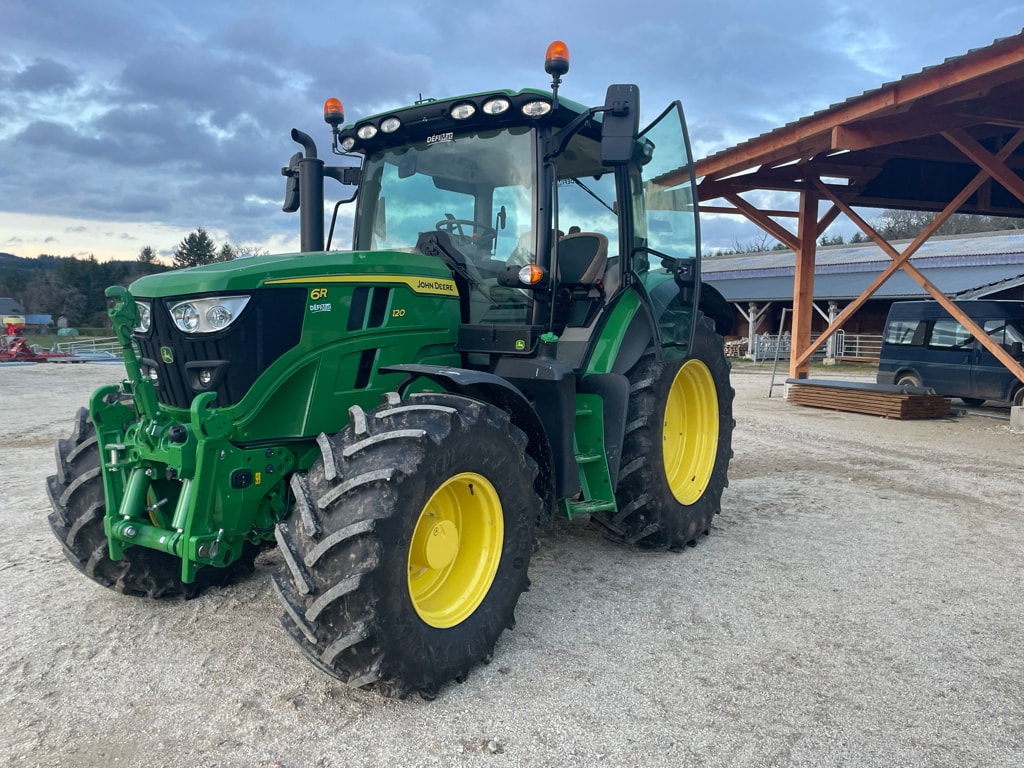 Tracteur JOHN DEERE 6R 120 - photo slide 2